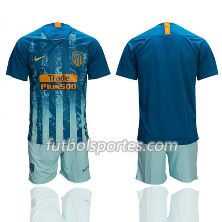 Camisetas Atlético Madrid Niño Tercera Equipacion 2018/2019